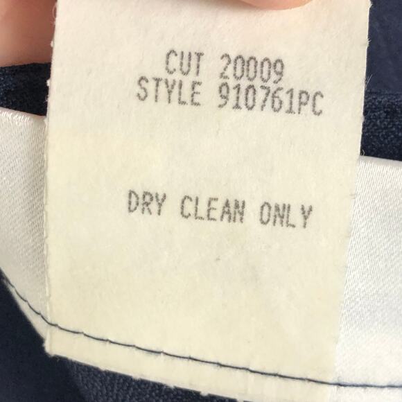 Vintage Piccalino Petites Navy Dress and Blazer Set Women’s SZ 6P EUC - Picture 11 of 16